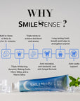 SmileSense™ Hydroxyapatite Toothpaste with BritePop™ Technology