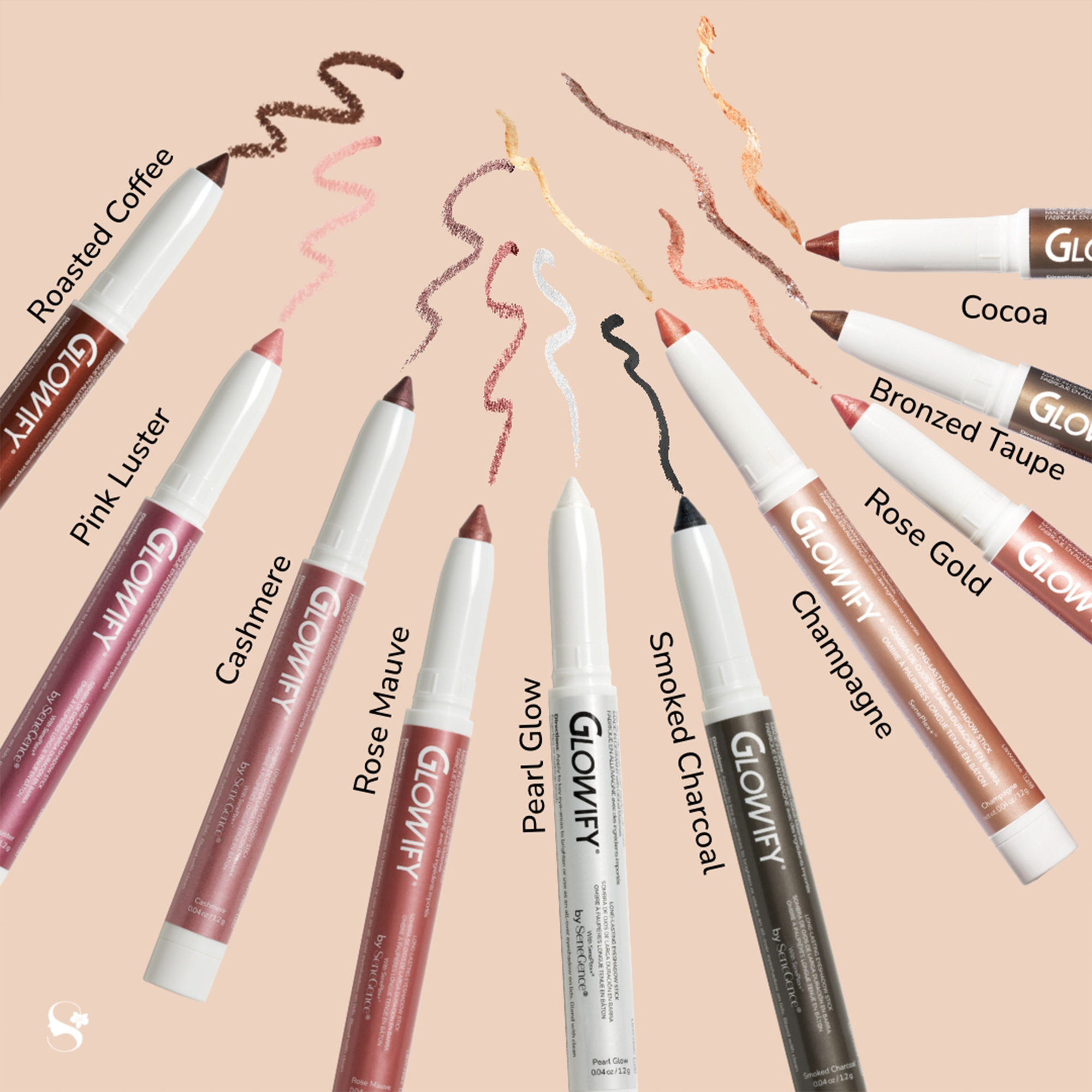 Pink Mocha Glowify Eyeshadow Stick Duo