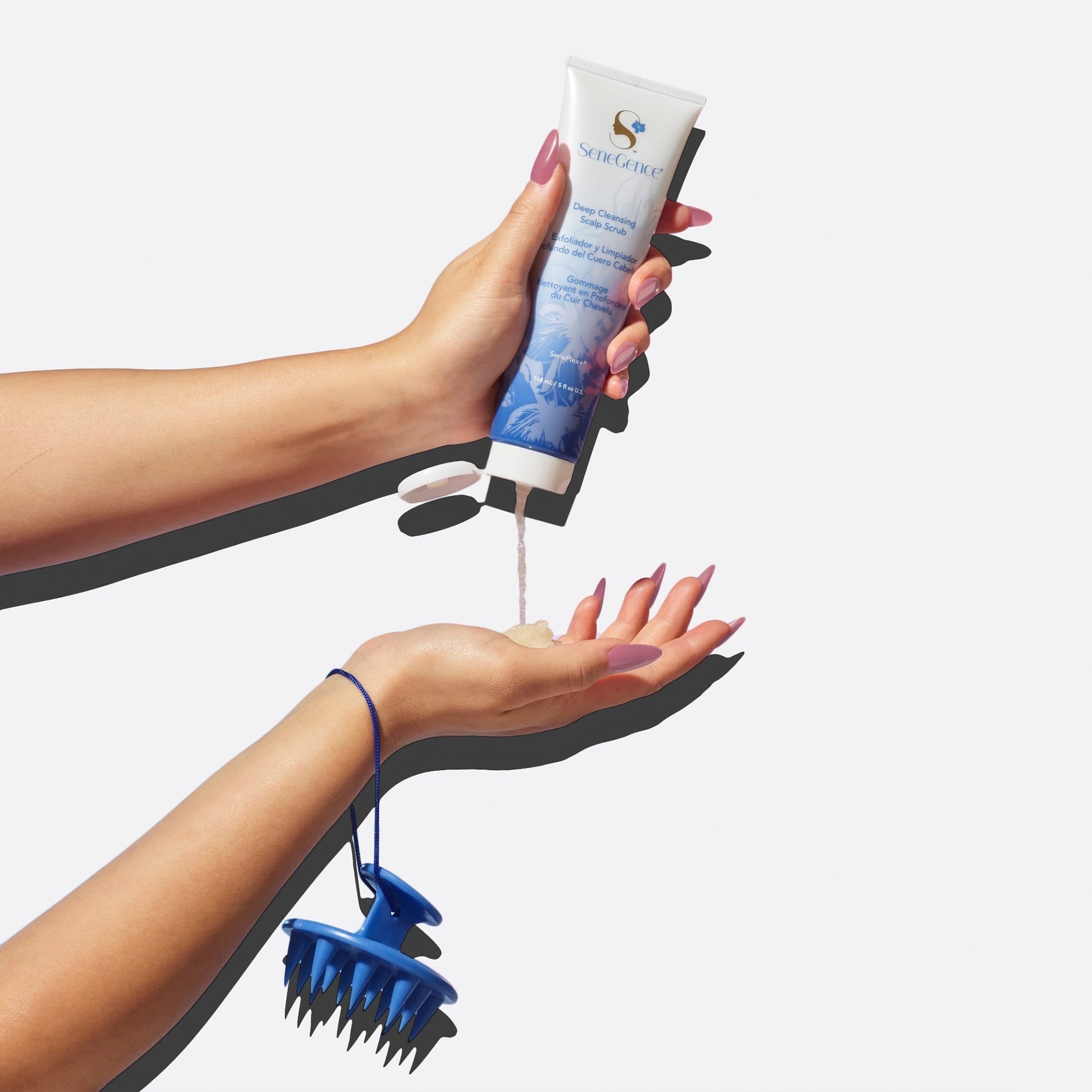 Deep Cleansing Scalp Scrub with Scalp Scrubber